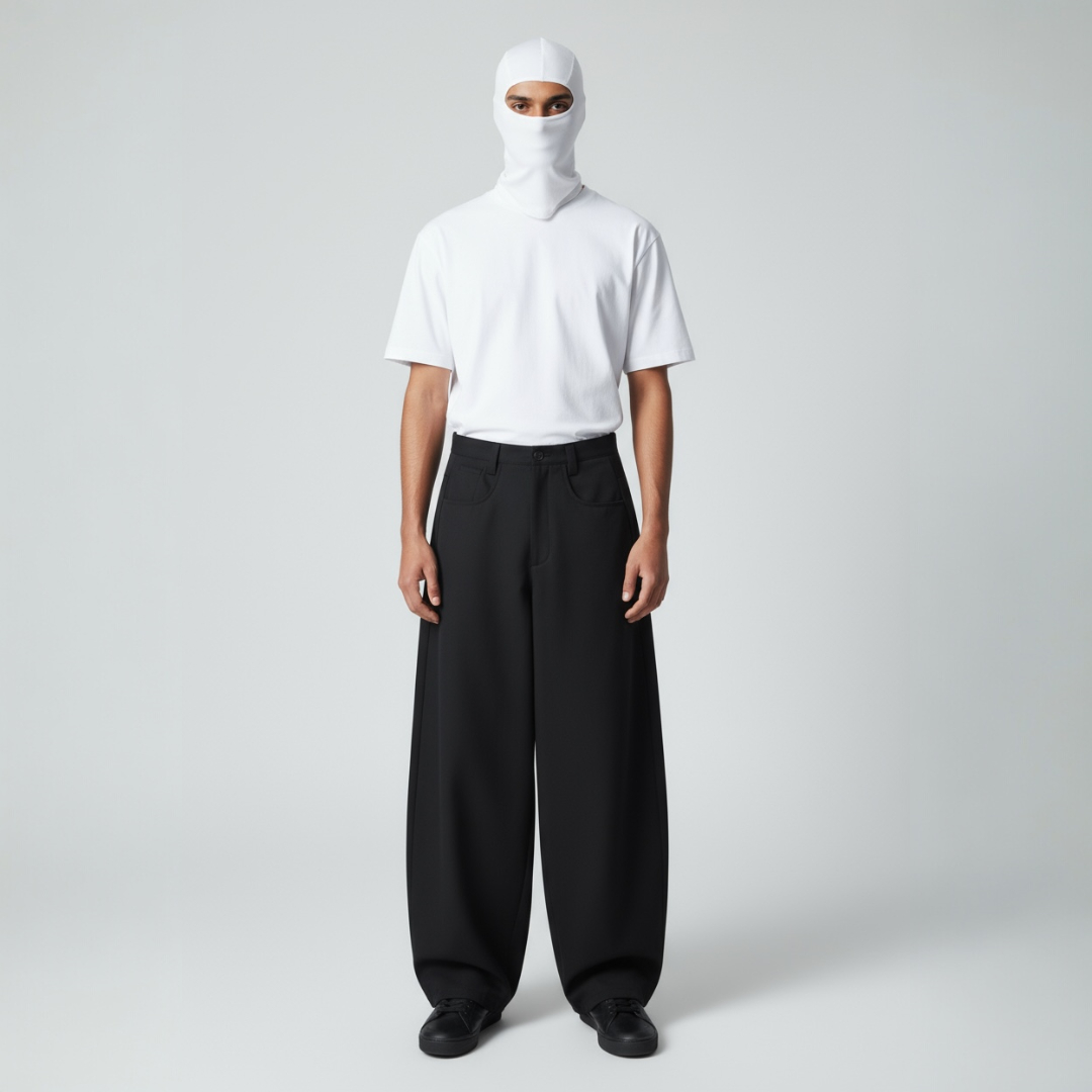 ESSENTIAL BASIC PANTS BLKWILD