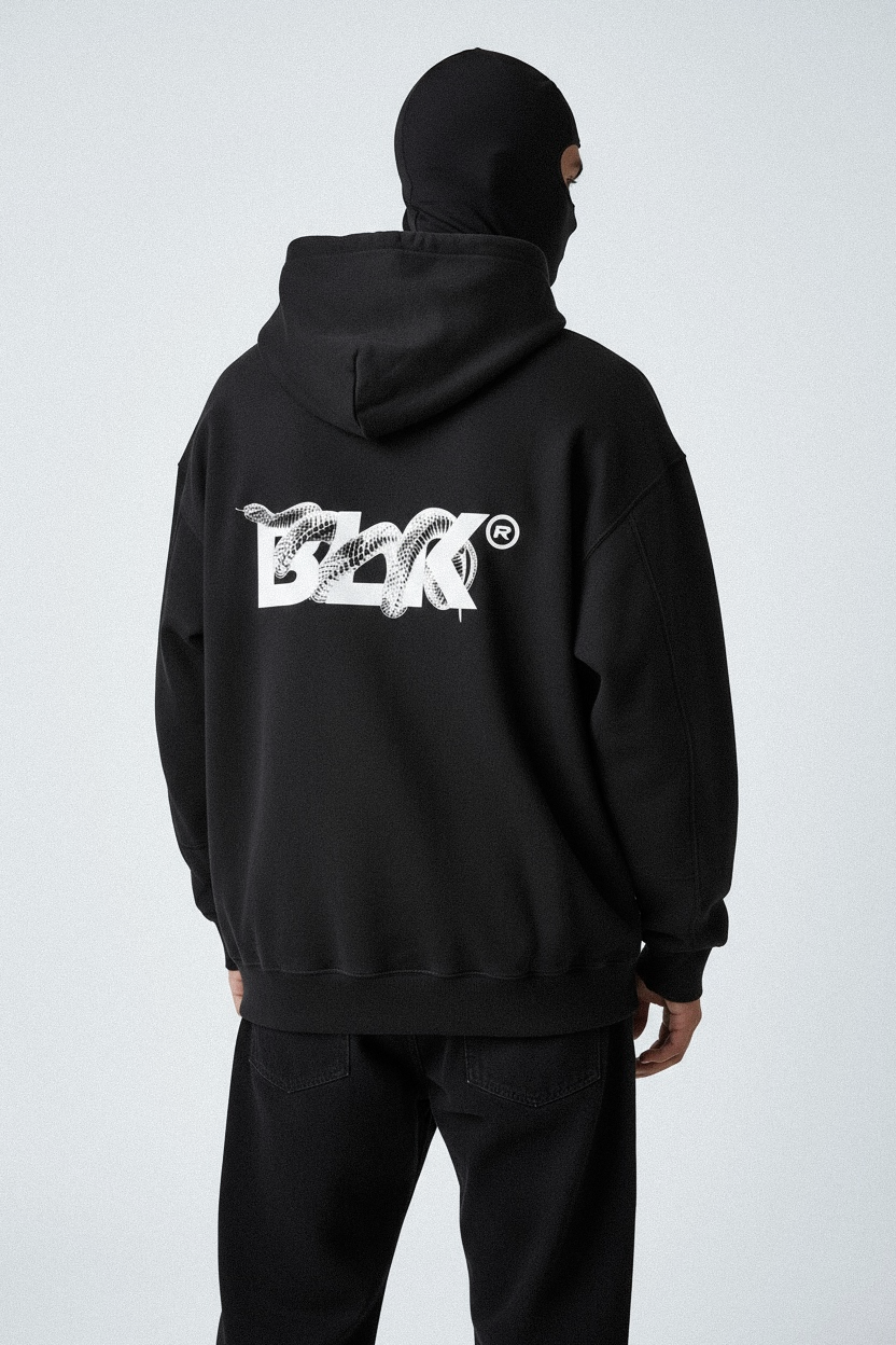 HOODIE BLK VENOM