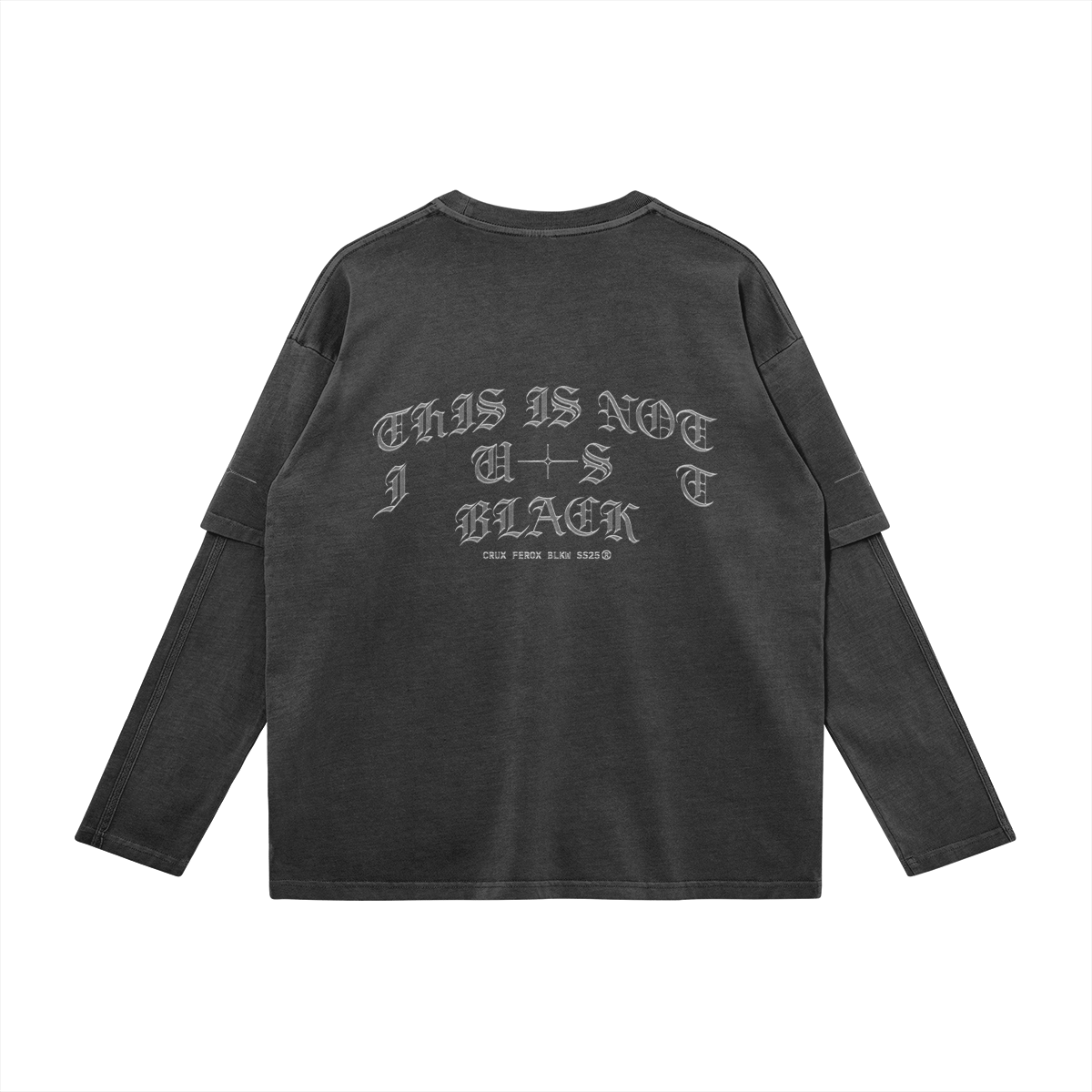 T-shirt THIS IS NOT JUST BLACK