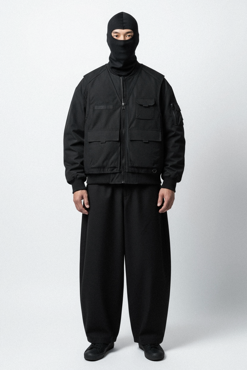 BOMBER JACKET BLKWILD