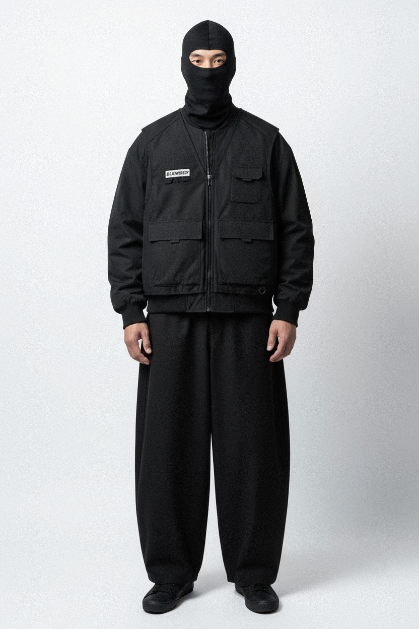 BOMBER JACKET BLKWILD