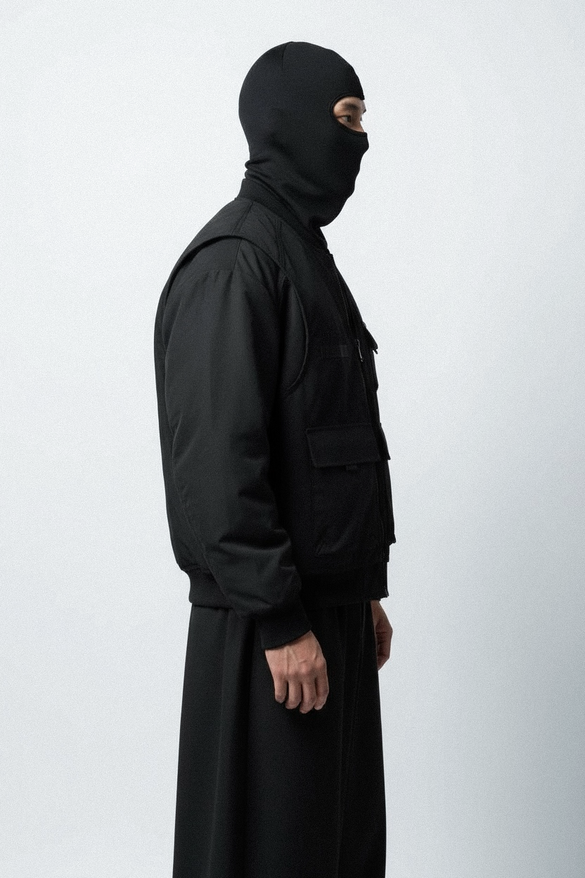 BOMBER JACKET BLKWILD