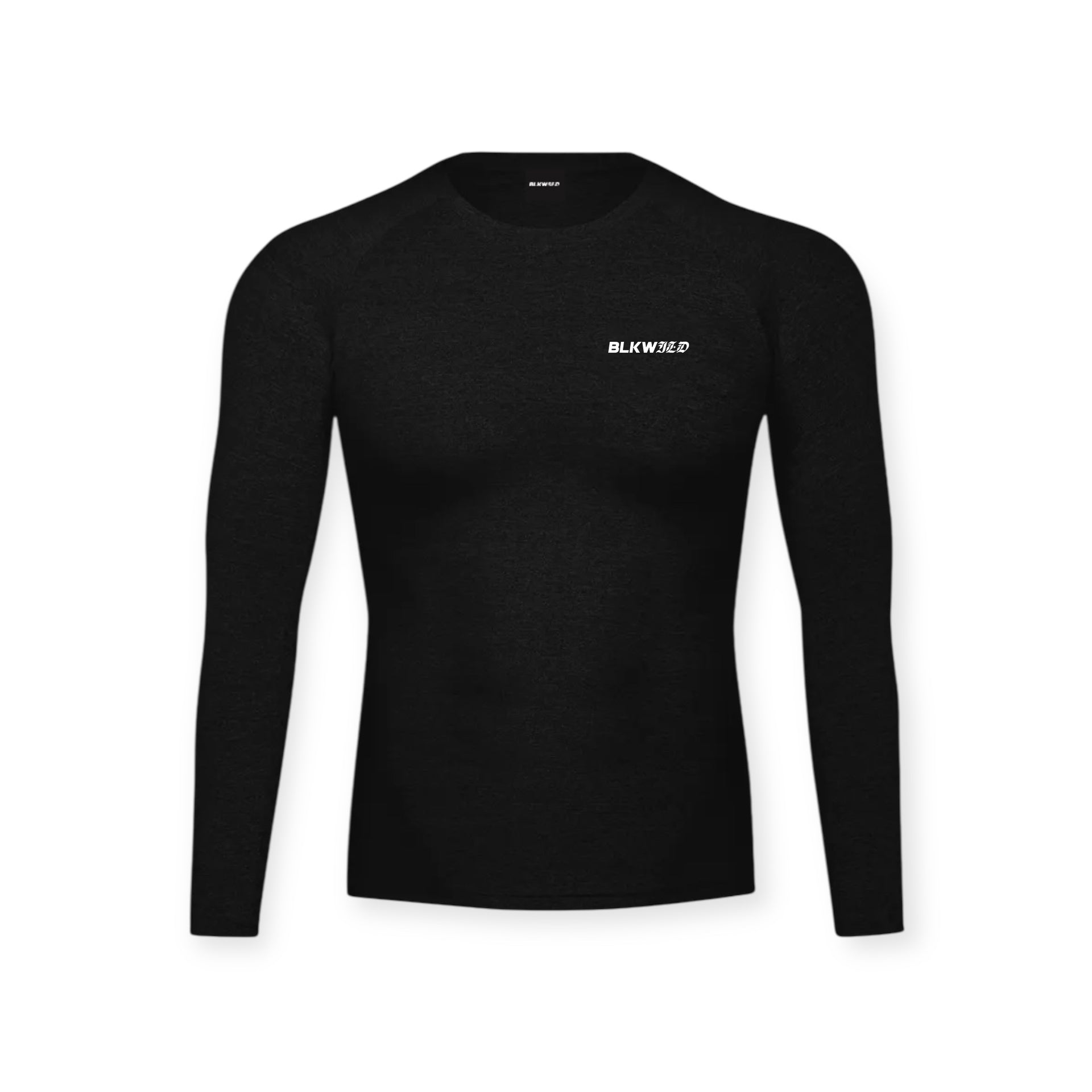 PERFORMANCE LONG SLEEVE T-SHIRT MINIMAL BLKWILD