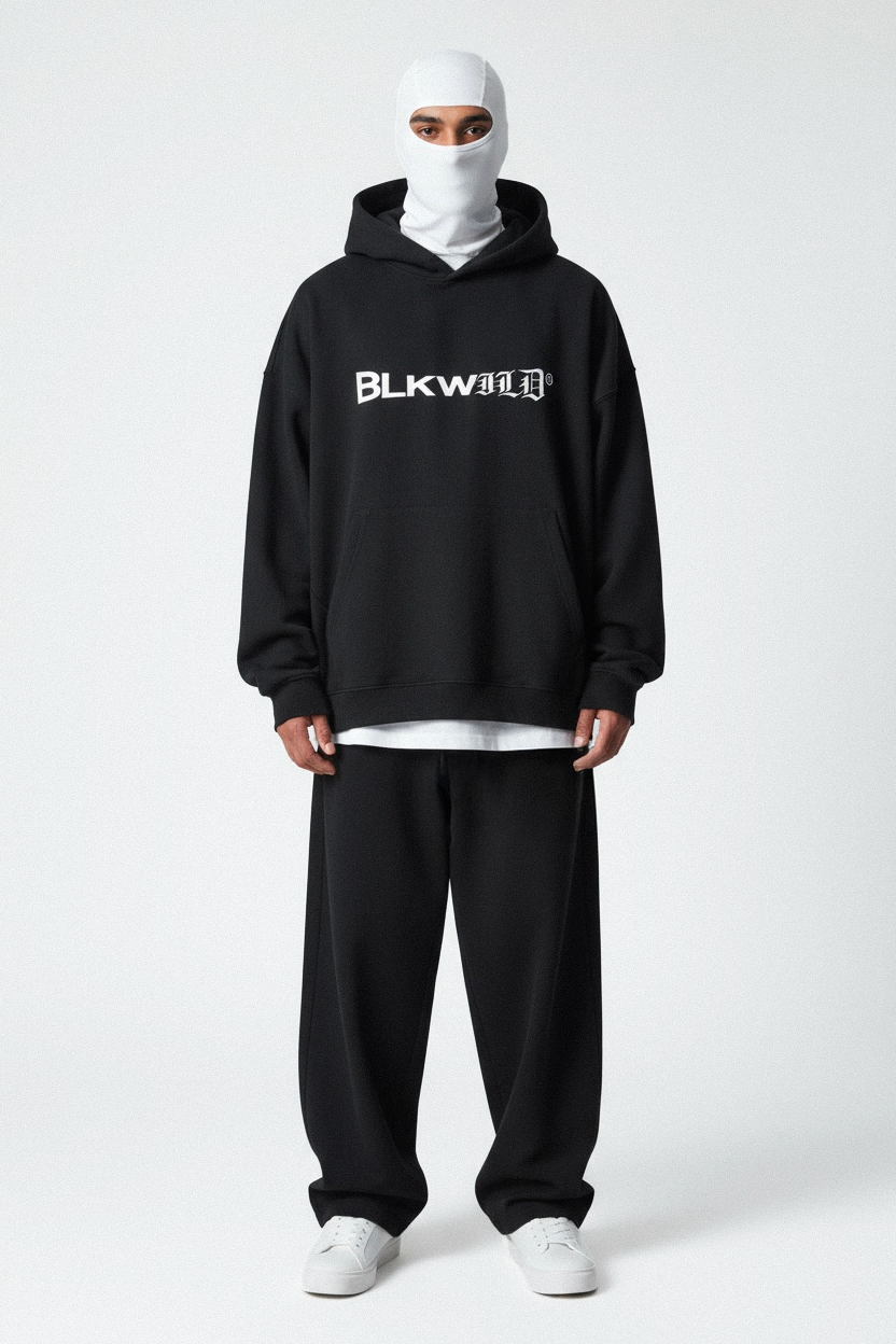 BLKWILD BASIC — The Raw Wash Hoodie