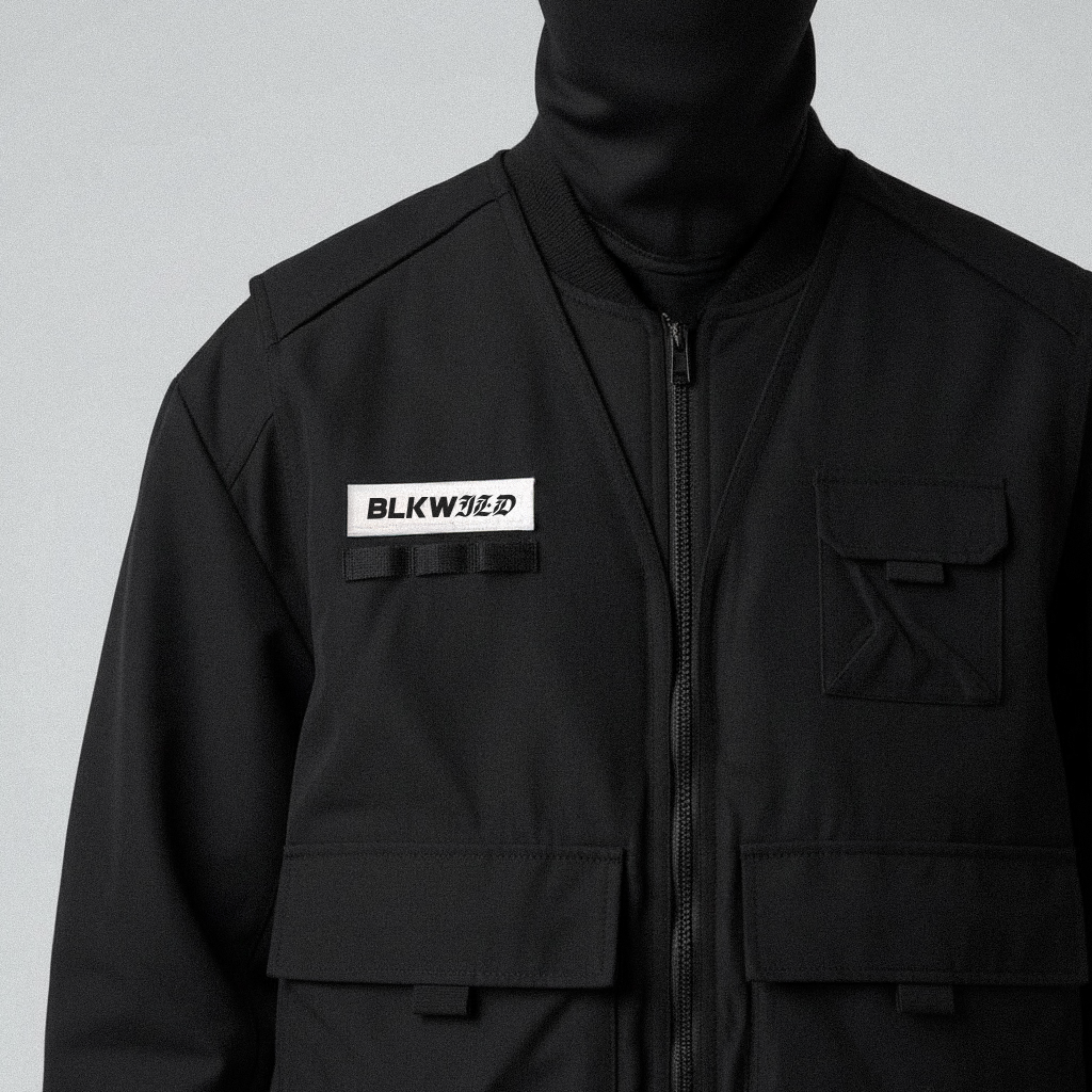 BOMBER JACKET BLKWILD