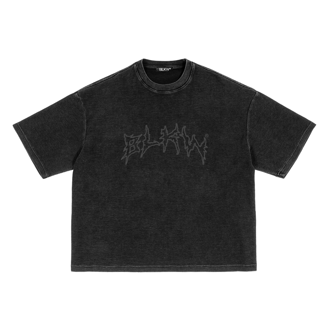 T-SHIRT GREY RAW
