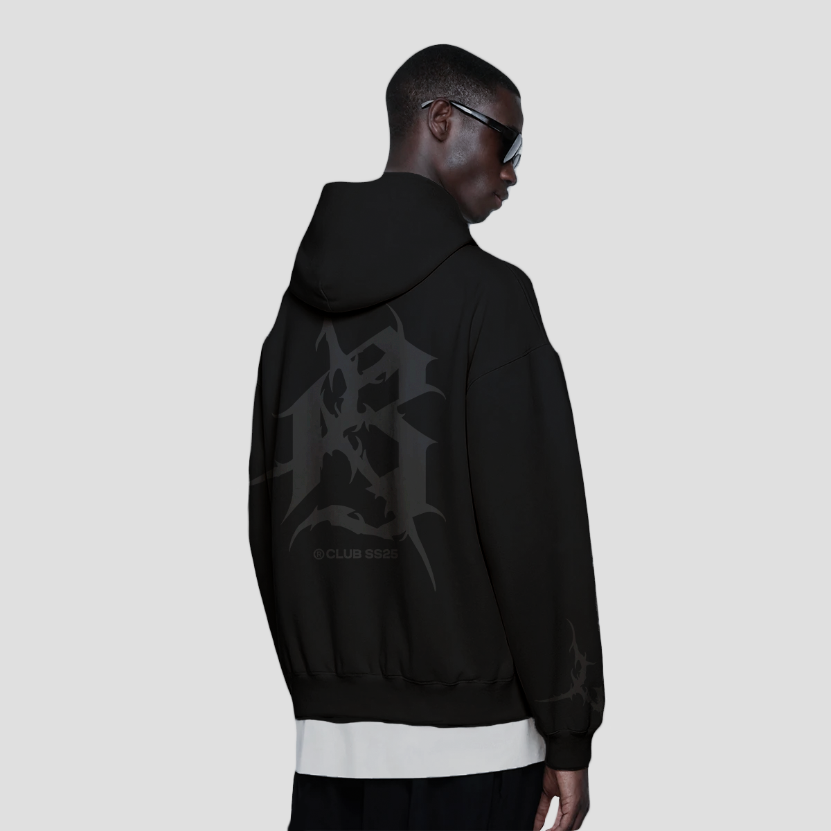 HOODIE CON CAPPUCCIO WØUND - Solo pre-ordine