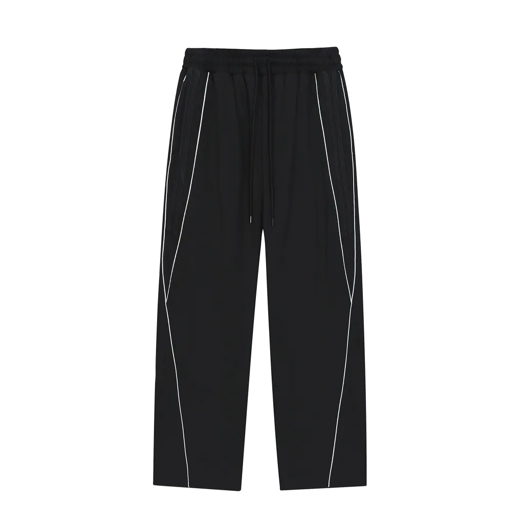 REFLECTIVE STRIPE PANTS BLKWILD